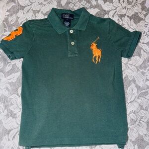 Ralph Lauren green polo shirt size 5